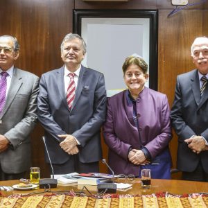 Sesión de la Liga Parlamentaria de Amistad Perú - Turquía, bajo la conducción de la congresista Lourdes Alcorta. 